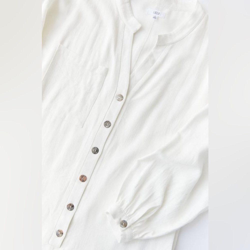 Uo Lannie Button-Front Romper - image 3